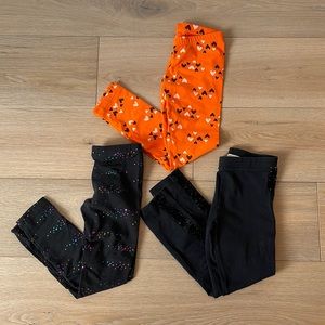 SOLD 3-Pack YOUTH Girls Patterned Leggings